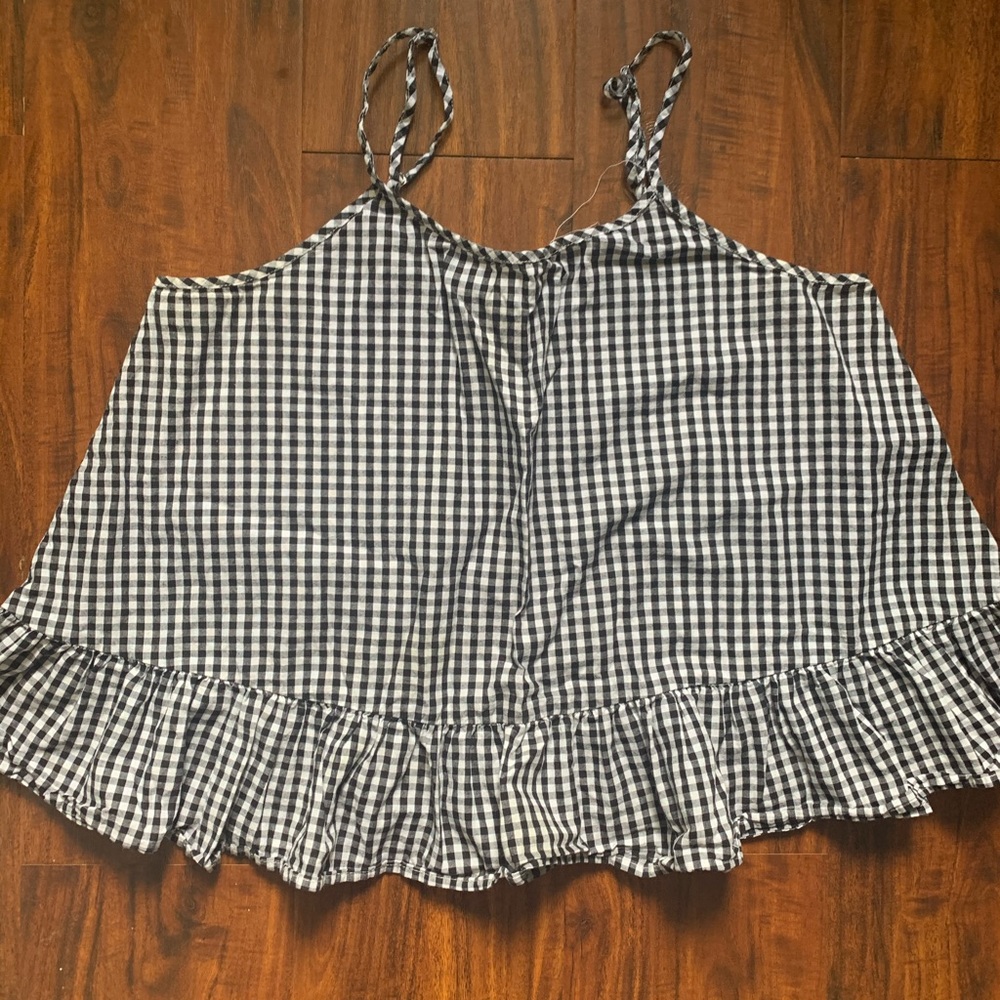 Thin strap blouse